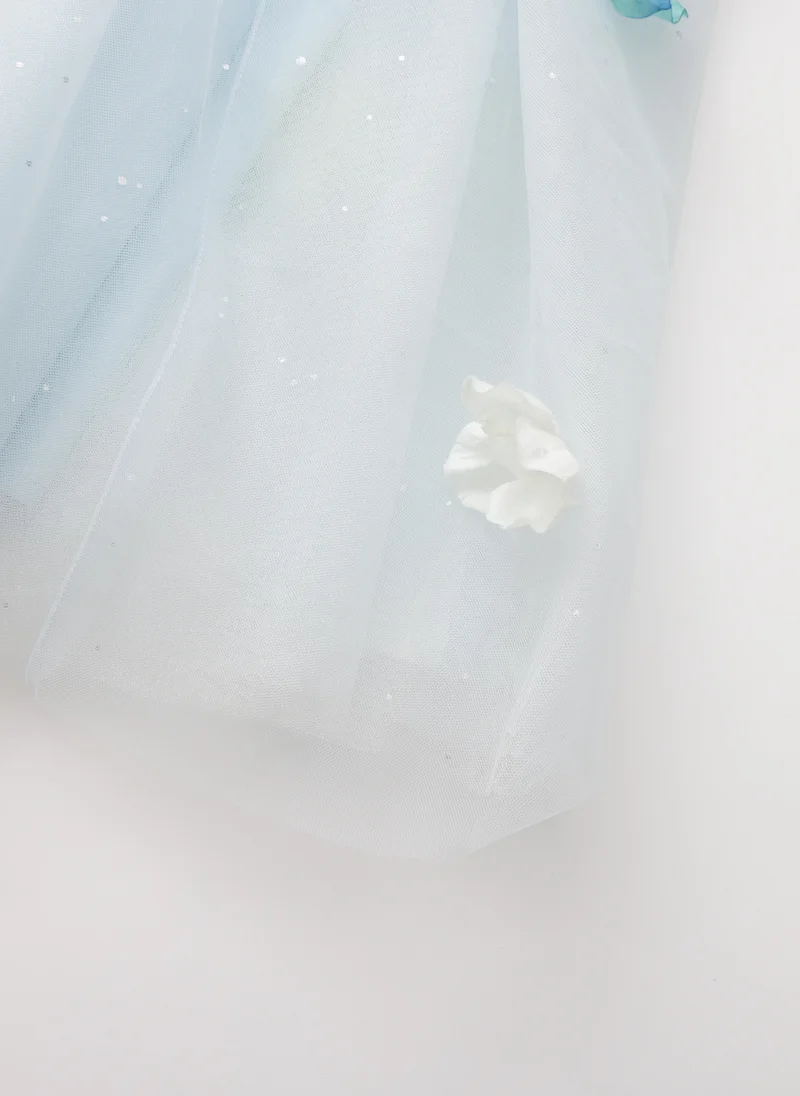 Balabala sky blue Kids Girls Woven one-piece dress for Women | Best Price UAE