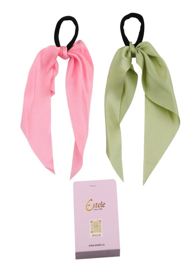 Estele Fashion Hair Tie Set | Trendy Scrunchies for Women for Ponytail, Bun & Everyday Styling - Image 3