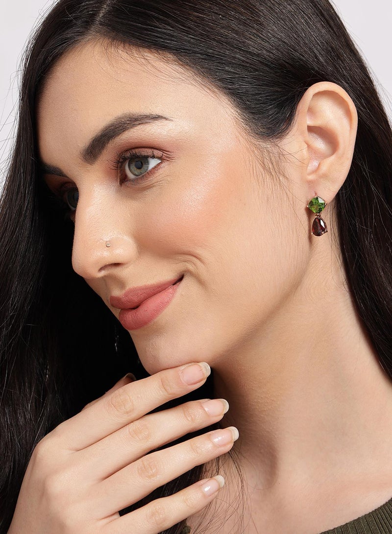 SOHI Contemporary Artificial Drop Earring Jewellery - Image 3