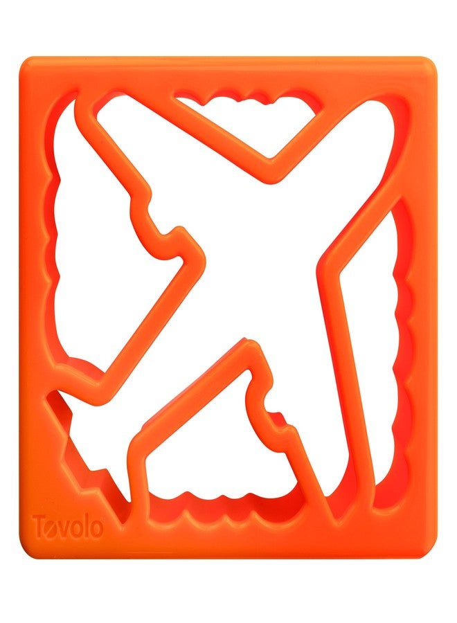 Tovolo Plane & Clouds Sandwich Shaper, Kid-Friendly, Dishwasher Safe - Image 1