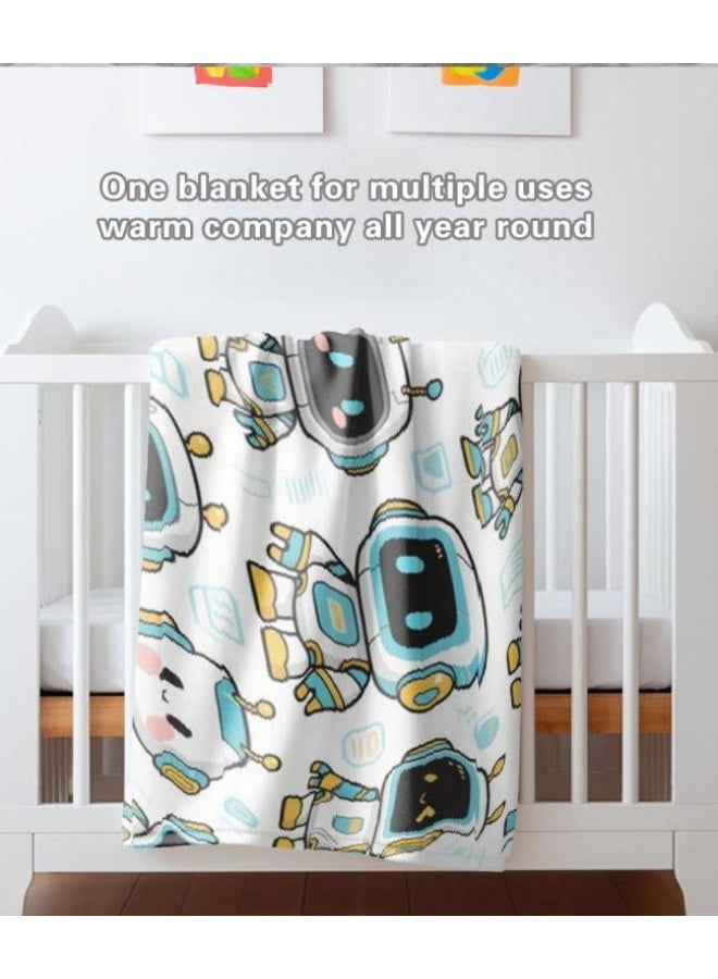 عام بطانية رقيقة من الفانيلا (دافئة ومريحة، ومناسبة للنوم واستخدام الألعاب وإزالة الغبار ومقاومة للرمل) 150 سم * 200 سم - 230 - Image 1