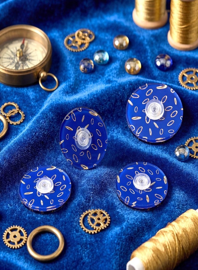 Charnoel 48 Pcs Blue and Golden Ring Fidget Spinners Bulk Mini Fidget Retro Game Birthday Party Favors, Goodie Bags Stuffers, Party Game Supplies, Rewards, Carnival Prizes and Gifts - Image 4
