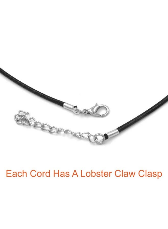 PAXCOO 50Pcs Necklace Cord With Clasp Bulk For Necklace Bracelet Jewelry Making Multicolor - Image 4