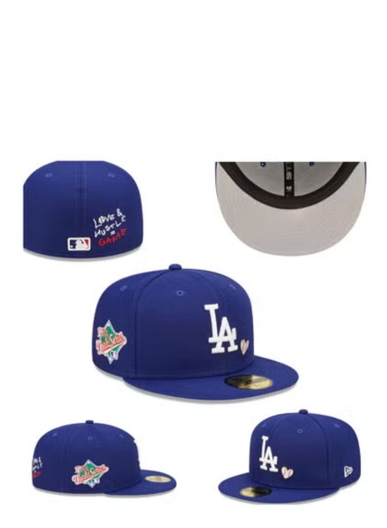 New Era LA Dodgers Flat-Brim Cap