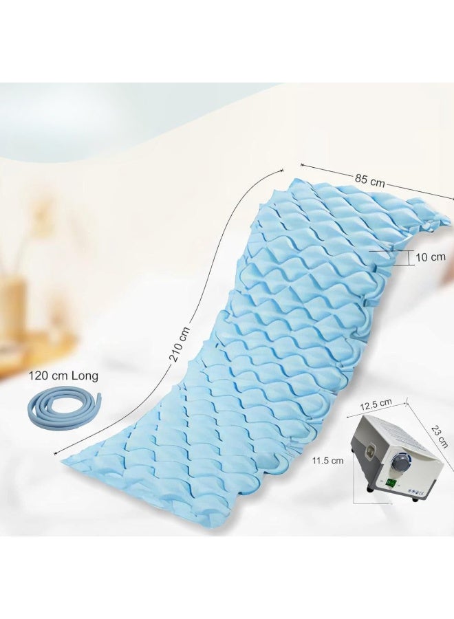 مرتبة هوائية طبية – مقاومة للماء وتهوية ممتازة – نظام ضغط متناوب لمنع قرح الفراش – مناسبة للمستشفيات والاستخدام المنزلي - Image 3