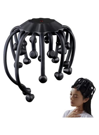 Octopus Head Massager Automatic Scalp Massager with 15 Vibrating Contacts 5 Modes and Bluetooth Music Wireless Head Massage Tool for Headache Relieving Stress - pzsku/Z37E1464793A68D8D0ECCZ/45/_/1702964257/cbd2b02c-3889-49f7-89c8-d5100efcc552