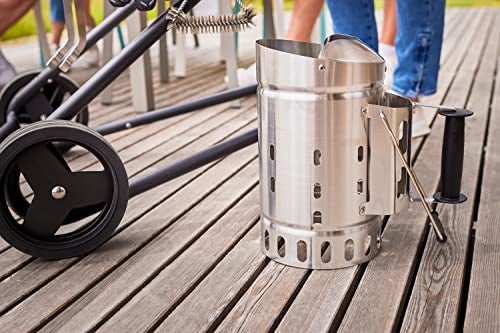 Rösle Stainless Steel Charcoal Starter Chimney, Silver, (25039) - Image 3