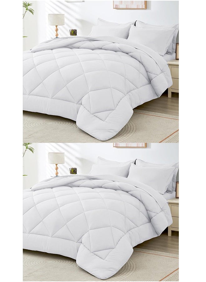 Tiba Buy One Get One, White Quilt  - Image 1