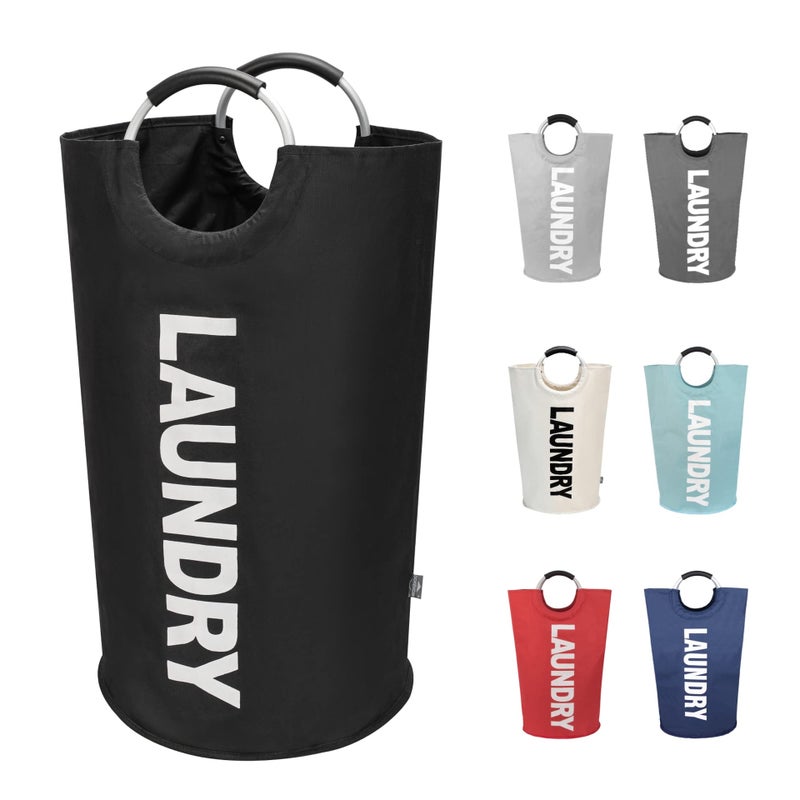 JIAHAO Portable Storage Bag, Oxford Cloth Folding Laundry Basket for Home &  Travel - Image 2