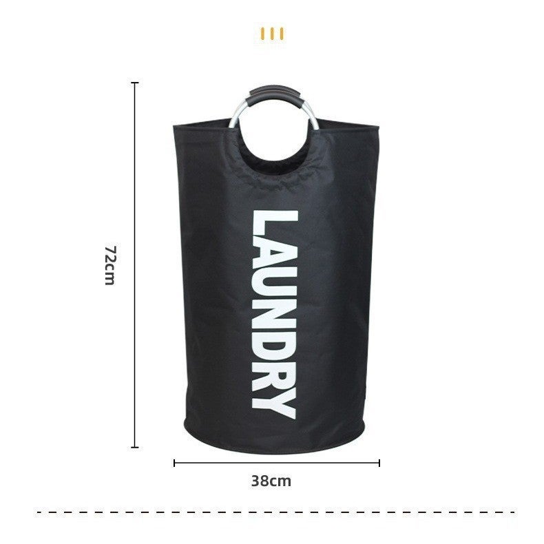 JIAHAO Portable Storage Bag, Oxford Cloth Folding Laundry Basket for Home &  Travel - Image 1