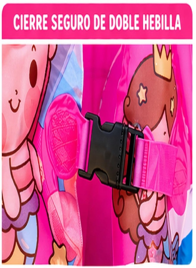 TRADY Kids Swim Vest Jacket for 2-6 Years, Inflatable Float Jacket with Adjustable Safety Buckles, Lightweight Swimming Life Jacket for Boys & Girls Pool Beach Use - Image 4