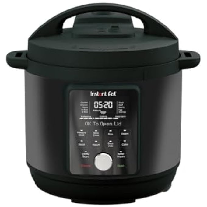 INSTANT Pot Duo Plus Whisper Quiet MultiCooker 9In1 Cooking Pressure Cook Slow Cook Rice Steam Saut Yogurt Sous Vide Cake Keep Warm DishwasherSafe Lid 2 Years ManufacturerS Warranty - Image 1