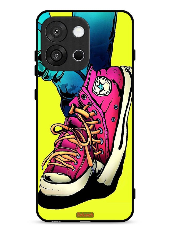Tolwak OnePlus 13T Protective Case Cover Canva Shoes Art - Image 1