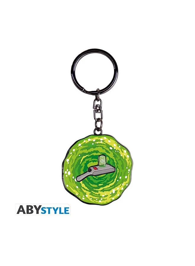 ABYstyle ABYstyle Rick And Morty - Moving Keychain Portal Gun