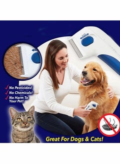 Excefore Pet Combs, Electric Pet Combs, Cat Dog Combs, Grooming Combs Can Effectively Remove Floating Hair  - Image 4