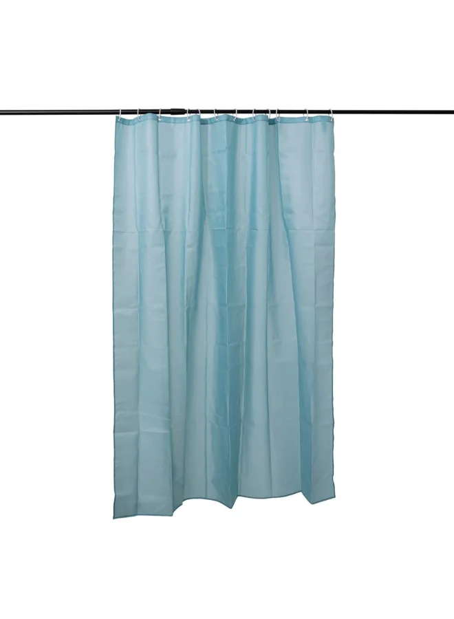 Five Simply Smart Colorama Plain Shower Curtain Arctic Blue 180 x 200 cm 138006Q