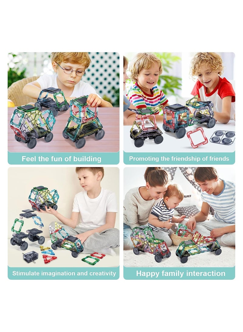 SOLARAE Solar Car Kits STEM Projects for Kids, 16 in 1 Creativity Toys Education Learning Building Toys for 8-14 Year Old Teen Boys Girls, 90 Pcs - Image 2