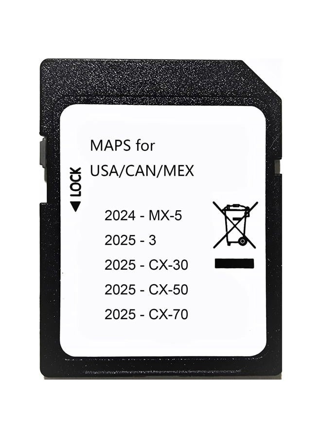 Ulfeng 2025 Navigation SD Card,Compatible with 2024 - MX-5,2025-3,2025 - CX-30,2025 - CX-50,2025 - CX-70USA/CAN/MEX - Image 1
