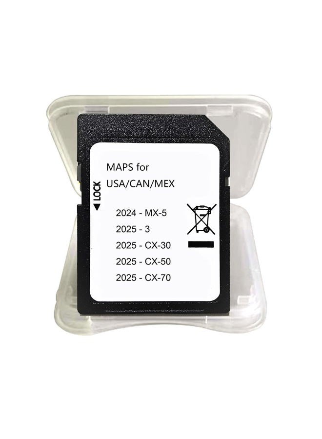 Ulfeng 2025 Navigation SD Card,Compatible with 2024 - MX-5,2025-3,2025 - CX-30,2025 - CX-50,2025 - CX-70USA/CAN/MEX - Image 3