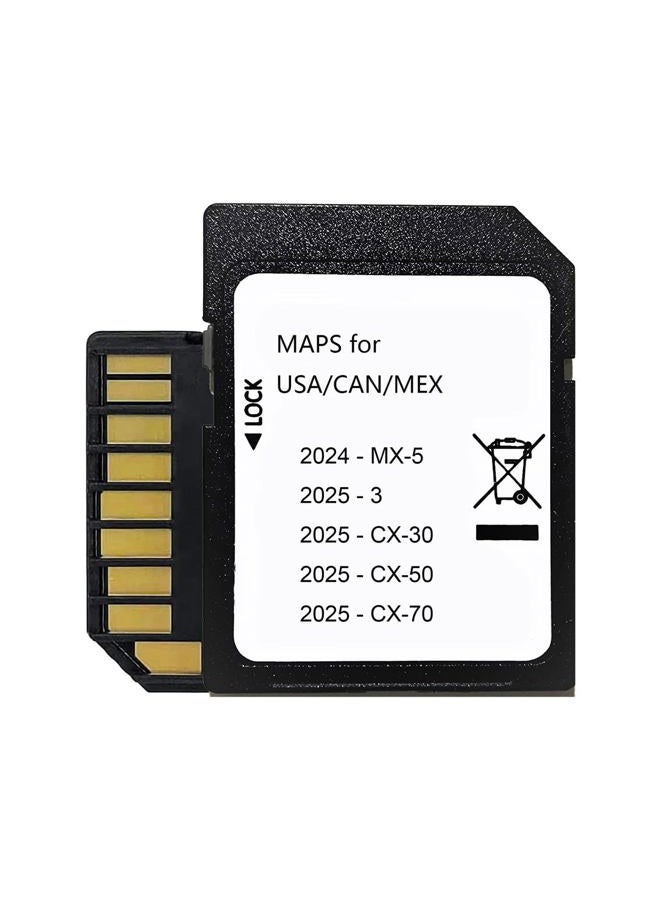 Ulfeng 2025 Navigation SD Card,Compatible with 2024 - MX-5,2025-3,2025 - CX-30,2025 - CX-50,2025 - CX-70USA/CAN/MEX - Image 4