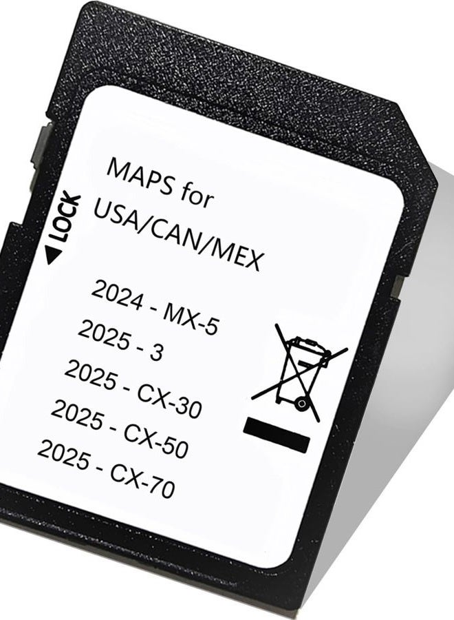 Ulfeng 2025 Navigation SD Card,Compatible with 2024 - MX-5,2025-3,2025 - CX-30,2025 - CX-50,2025 - CX-70USA/CAN/MEX - Image 2