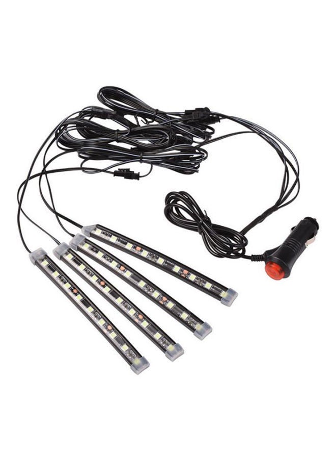 NIBEMINENT 4 In 1 LED Interior Car Light Strip