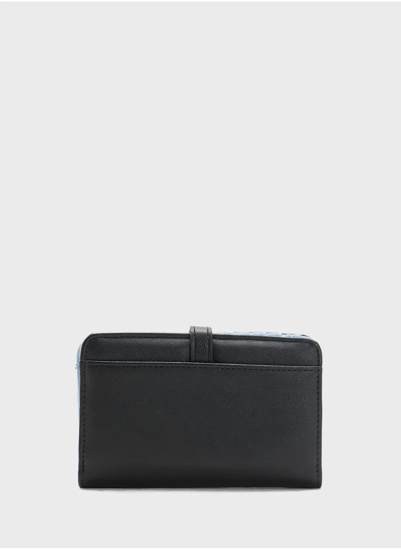 STEVE MADDEN Blayer Logo Detail Wallet