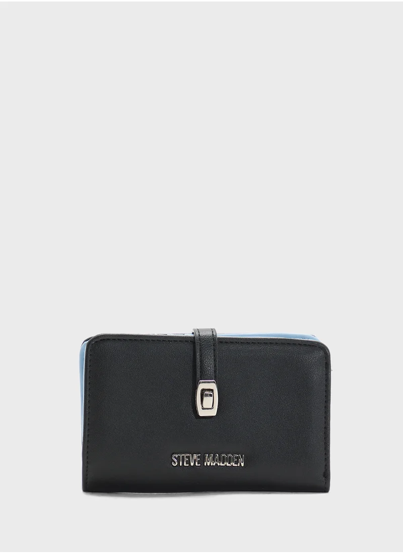 STEVE MADDEN Blayer Logo Detail Wallet