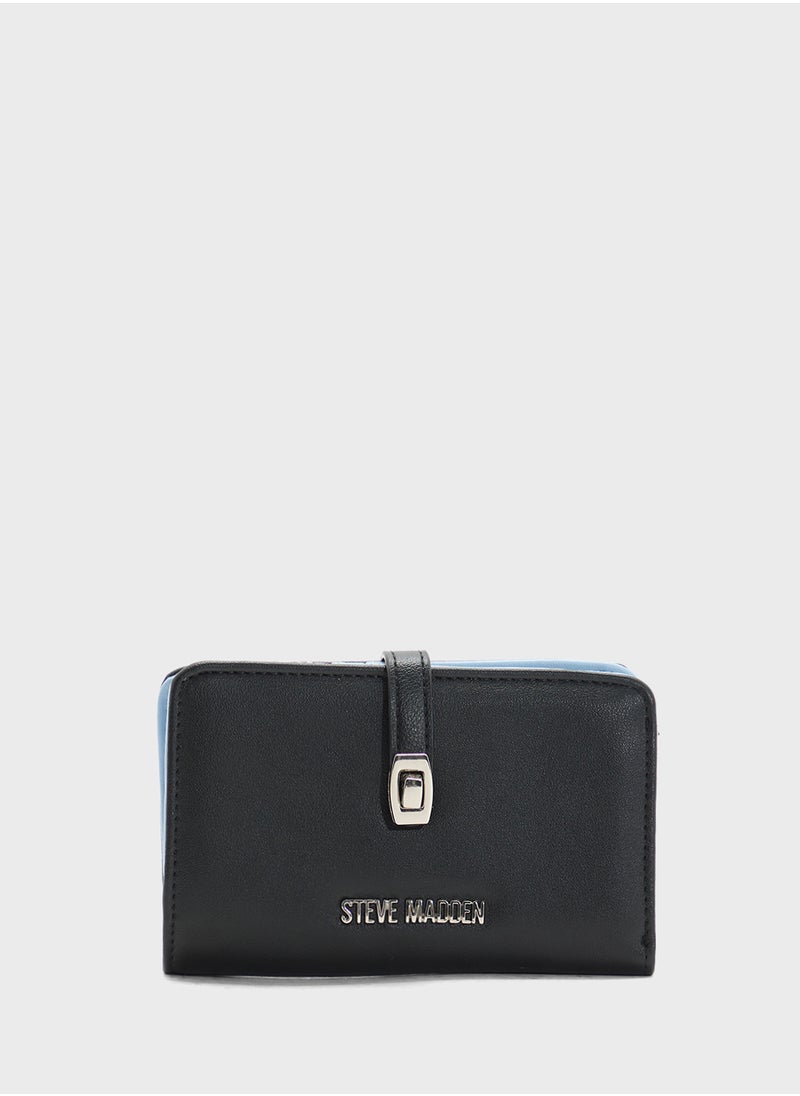 STEVE MADDEN Blayer Logo Detail Wallet  - Image 1