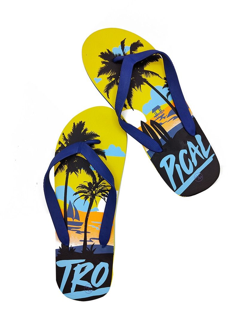 Printed Flip Flop Beach Slipper  - Image 4