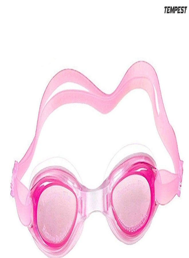 TEMPEST Swimming Kit with Swimming Goggles Silicone Swimming Cap + 1 Nose Clip + 2 Ear Plugs and Free KIT Bag (Pink) - Image 3