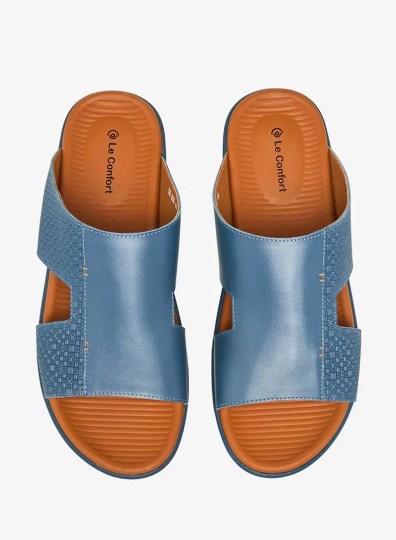 لو كونفورت صنادل عربية جلدية رجالية