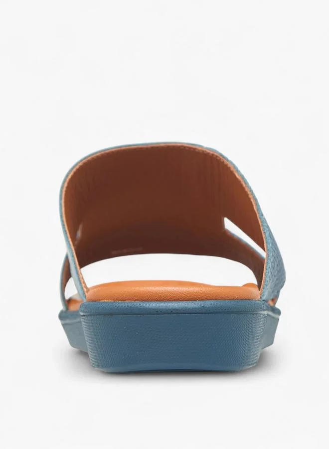 Le Confort Blue Men Leather Arabic Sandals for Men | Best Price UAE