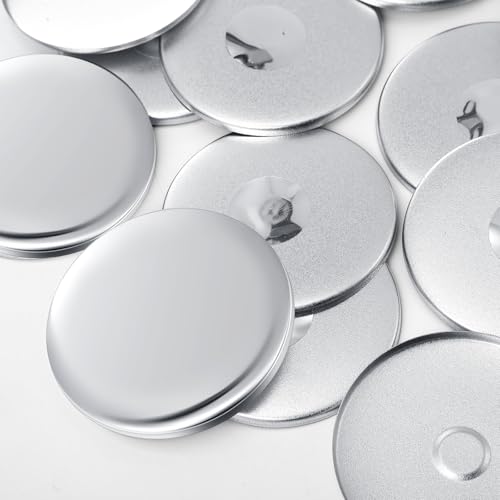 Tellegloww 24 Sets Magnet Button Maker 2.25 Inches/ 58 mm (Approx. 2-1/4 Inch) Metal Fridge Magnet Supplies Round Badge Pin Button Parts for Fridge Office Locker Whiteboard, Machine Not Included - Image 4