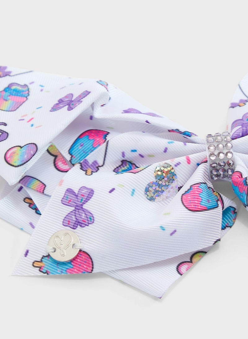 Claires Kids Jojo Bow Hair Clip - Image 3