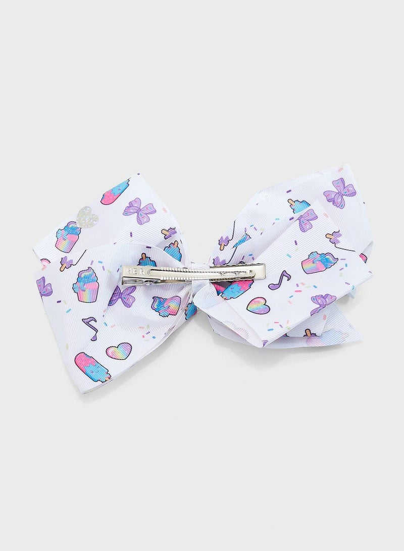 Claires Kids Jojo Bow Hair Clip - Image 2