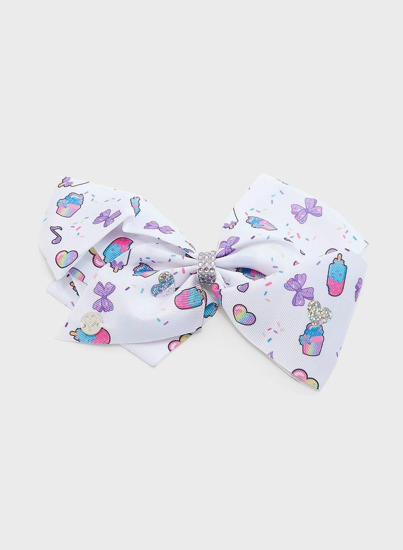 Claires Kids Jojo Bow Hair Clip - Image 1