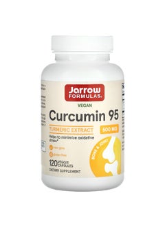 jarrow formulas Jarrow Formulas, Curcumin 95, Turmeric Extract, 500 mg, 120 Veggie Capsules 