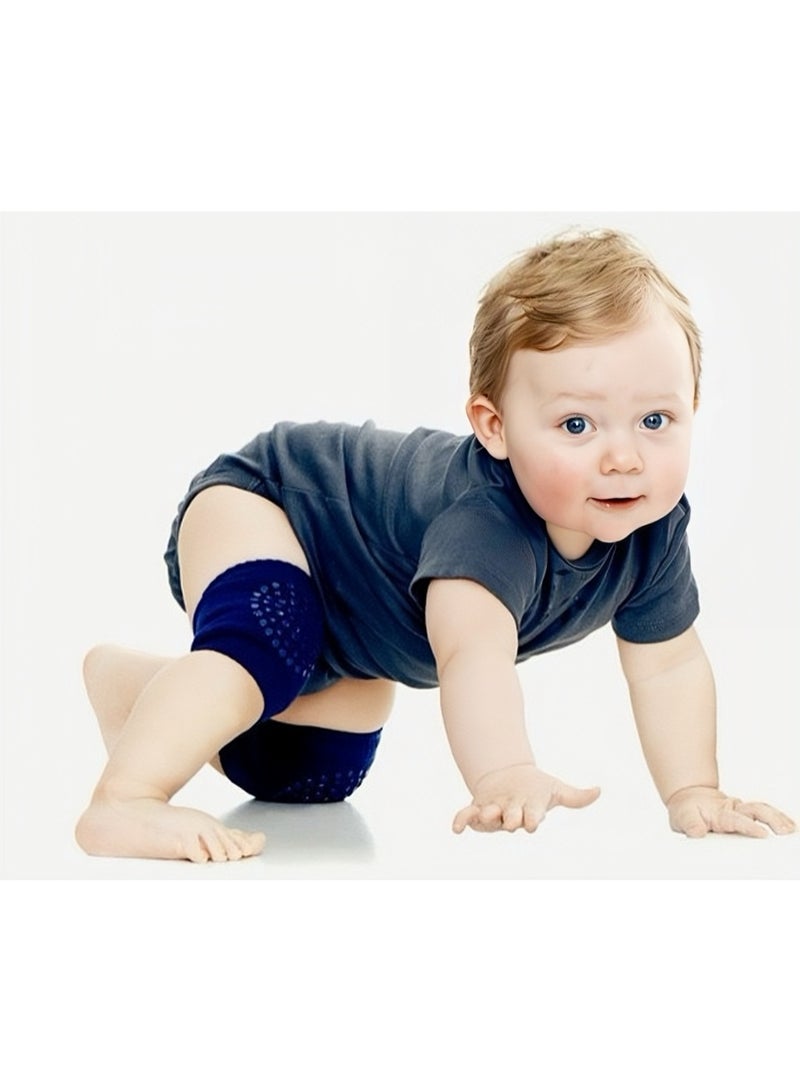 Lee Yon 5 Pairs of Baby Crawling Anti Slip Knee Pads,Baby Knee Protectors Toddlers Leg Warmers ( 12 x 8 cm ) - Image 4