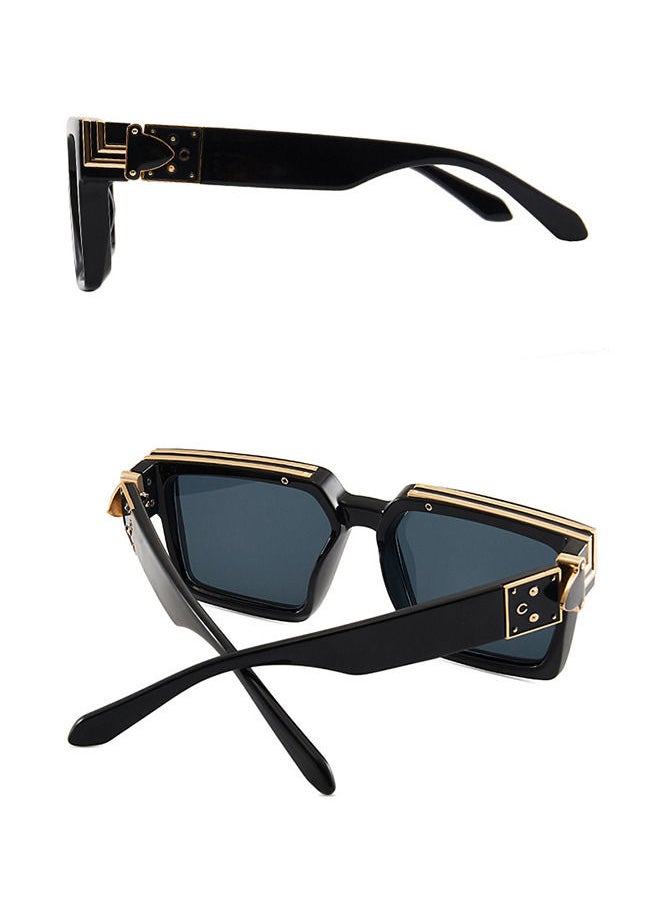 Depend Square Oversized Sunglasses Women Men Thick Frame Rectangle Sun Glasses Stylish Eyeglasses Vintage Lightweight UV400 Protection for Shopping Outdoor Sport Hiking Fishing  - Image 3