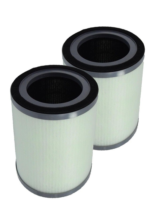 PUREBURG فلتر بديل من بيوربيرج متوافق مع جهاز تنقية الهواء دريم إيج TR-8080، عبوة من قطعتين، فلتر H13 HEPA بالكربون النشط، فلتر ثنائي المراحل (2 في 1) لتنقية الهواء من الغبار والمركبات العضوية المتطايرة - Image 1