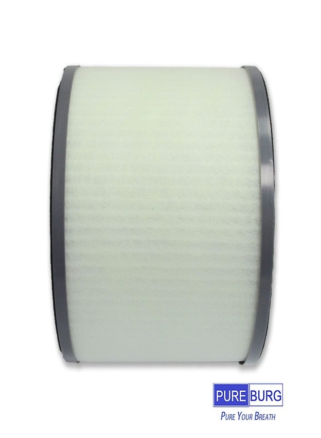 PUREBURG فلتر بديل من بيوربيرج متوافق مع جهاز تنقية الهواء دريم إيج TR-8080، عبوة من قطعتين، فلتر H13 HEPA بالكربون النشط، فلتر ثنائي المراحل (2 في 1) لتنقية الهواء من الغبار والمركبات العضوية المتطايرة - Image 4