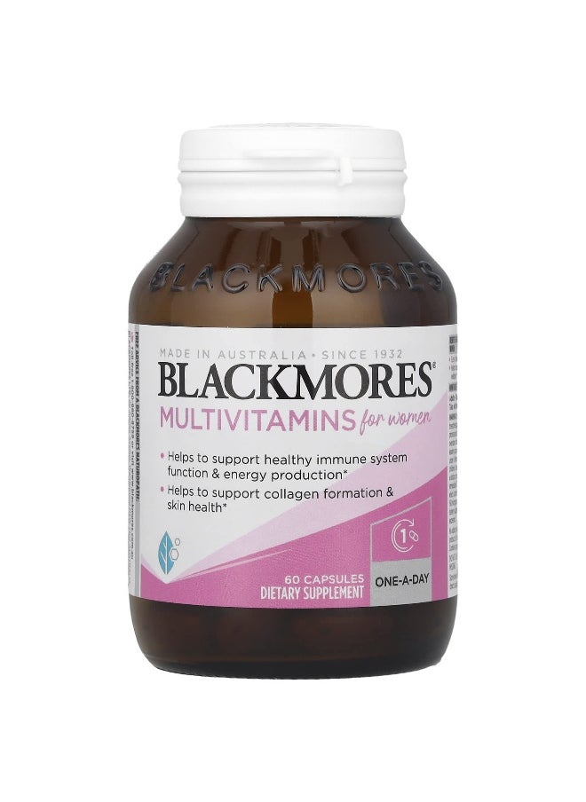 Blackmores Blackmores, Multivitamins for Women, 60 Capsules  - Image 1
