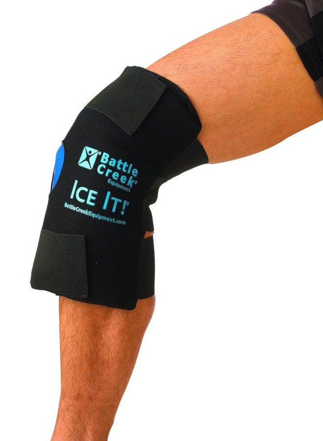 Ice It! Cold & Hot Therapy System Ice Pack Wrap - Ice It MaxCOMFORT (Knee (512 Ideal for Pain Relief, Recovery from Physical Activity, and Every Day use. - from Battle Creek Equipment - Image 1