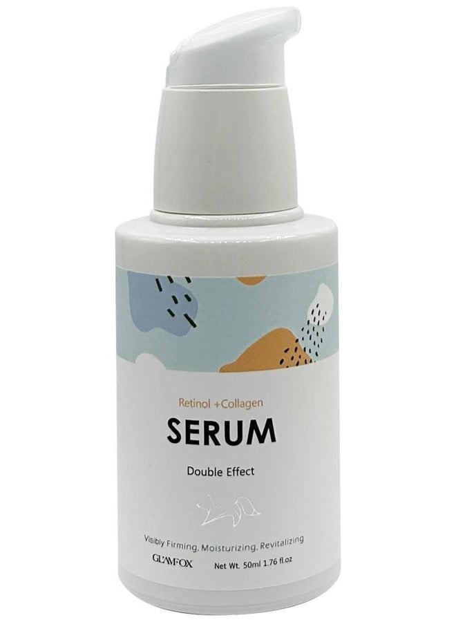 GlamFox Retinol + Collagen Serum Double Effect - Image 1