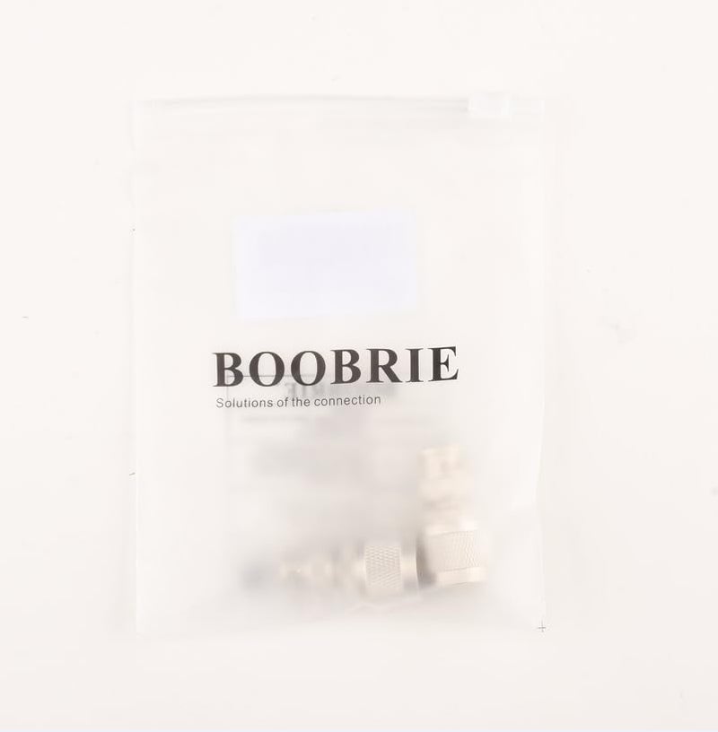 Boobrie BNC UHF Coax Connector PL259 UHF Male to BNC Male Coaxial Connector Low Loss Coax Adapter for RF Antennas/Wireless LAN Devices/Coaxial Cable/Wi-Fi Radios Pack of 2 - Image 5