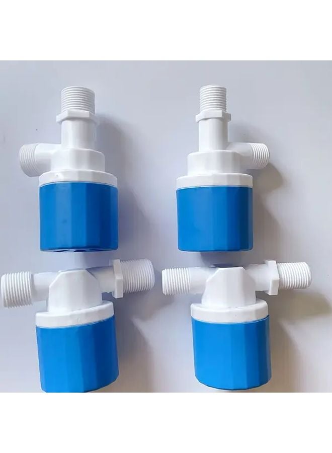 صمام عوامة أتوماتيكي للتحكم في مستوى الماء أفقي 4 بوصة، قطعة واحدة من النايلون، لا يحتاج إلى كهرباء - Image 2