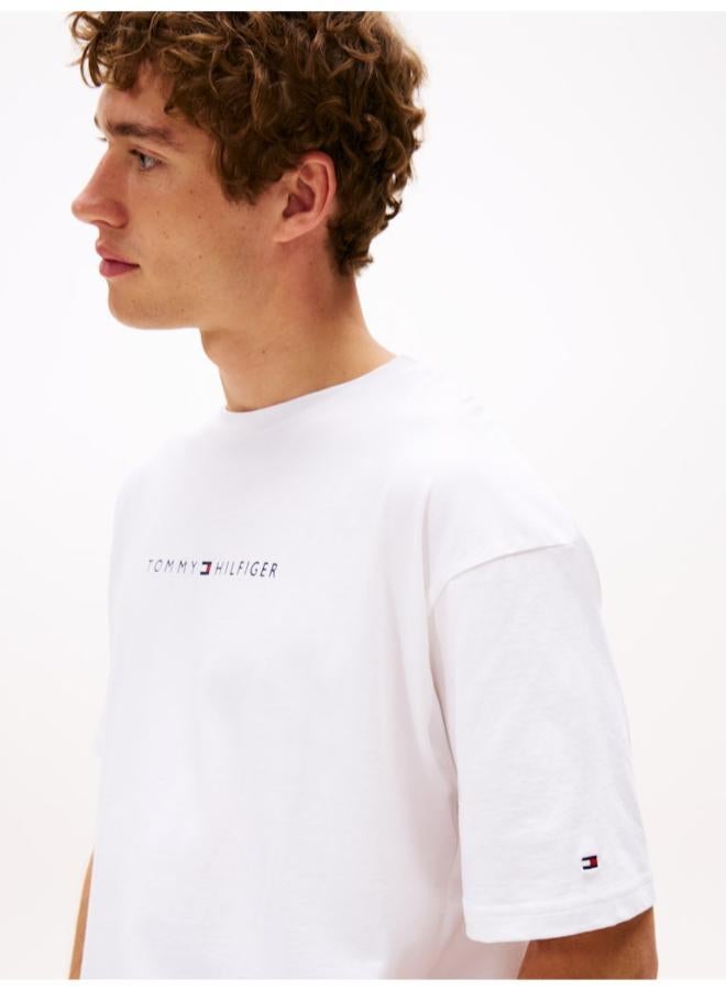 TOMMY HILFIGER TH Original Logo Lounge T-Shirt - Image 3