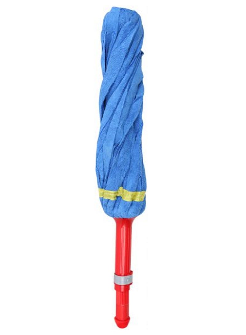 Twist fiber Mop Blue/Red/Silver - Image 3
