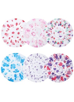 6 Pcs Shower Cap, Reusable Waterproof Hair Cap Shower Caps Stocking Stuffers For Women Men Kids - pzsku/Z37E3DE9D6455AF067948Z/45/_/1733731458/2125f3d3-ad20-4bc9-a3d4-a1b9fe909289